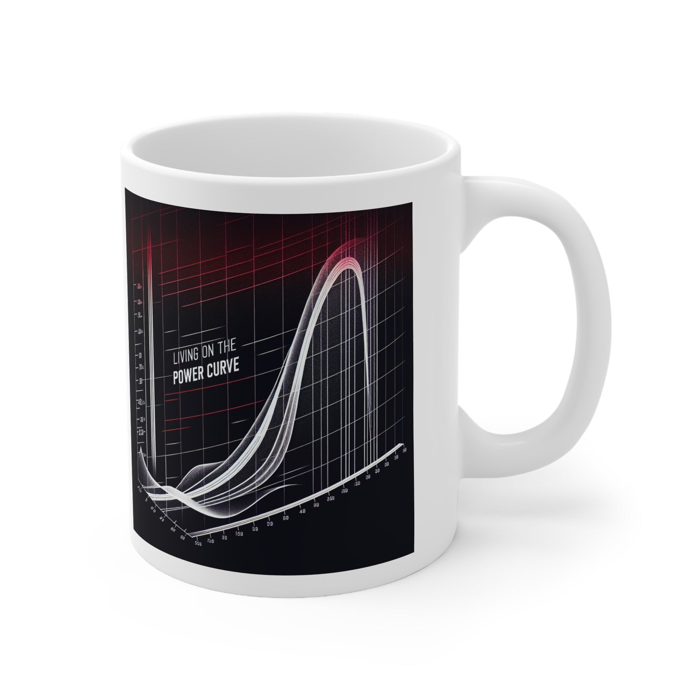 Dyno Graph White Mug