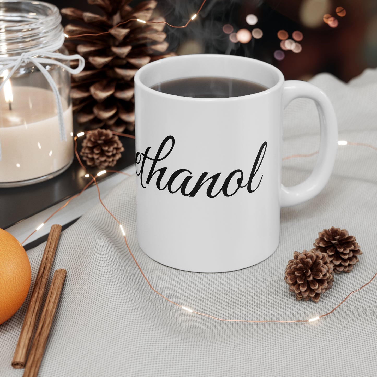 Ethanol White Mug