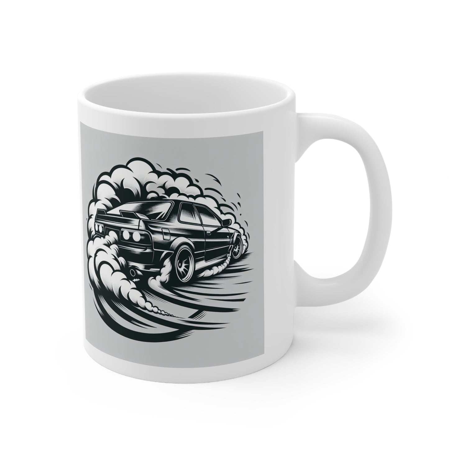 Drifting Smoke White Mug